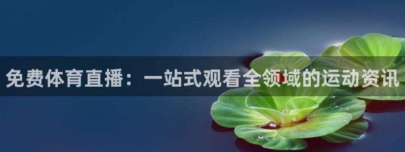 鲸鱼体育直播在线观看高清：免费体育直播：一站式观看全领域的运动资讯